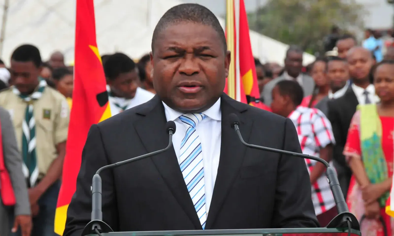 Le président du Mozambique, Filipe Jacinto Nyusi.