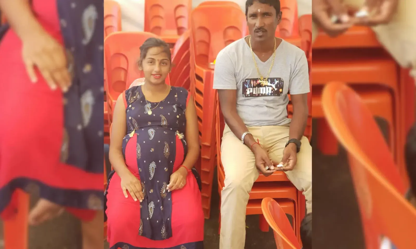 Devina Bhoyjonauth et son compagnon, Viren Rungen de Surinam