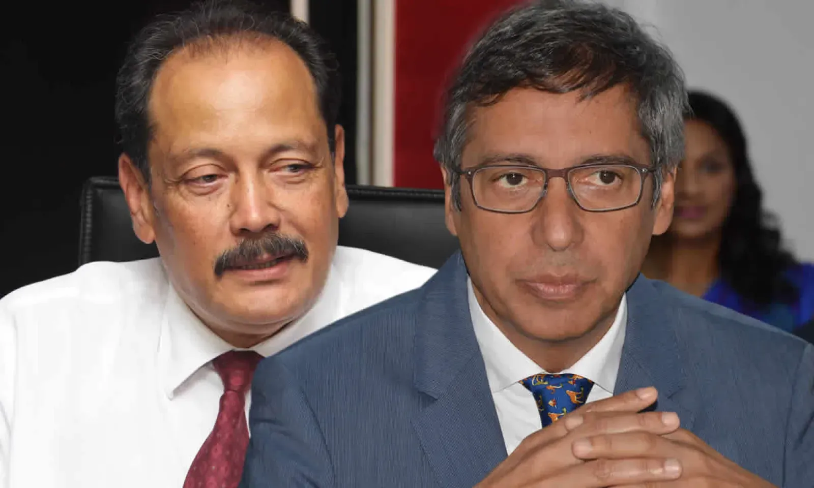 Gérard Sanspeur et Xavier-Luc Duval