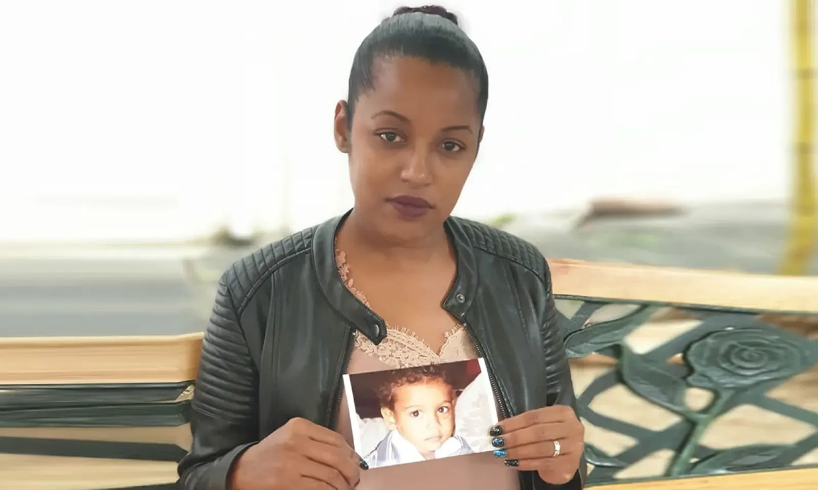 Francesca et son fils Yorny.