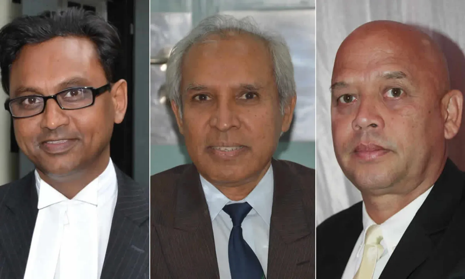 Ravi Rutnah, Anwar Husnoo et Gutio Lepoigneur