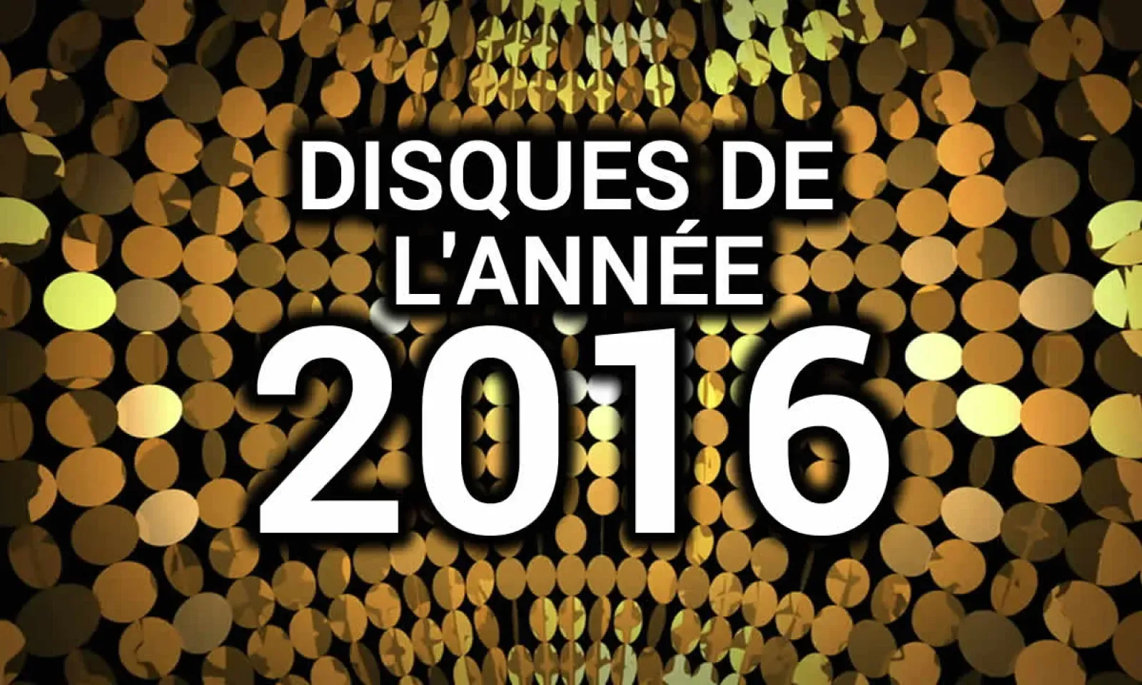 Disques de l’année 2016