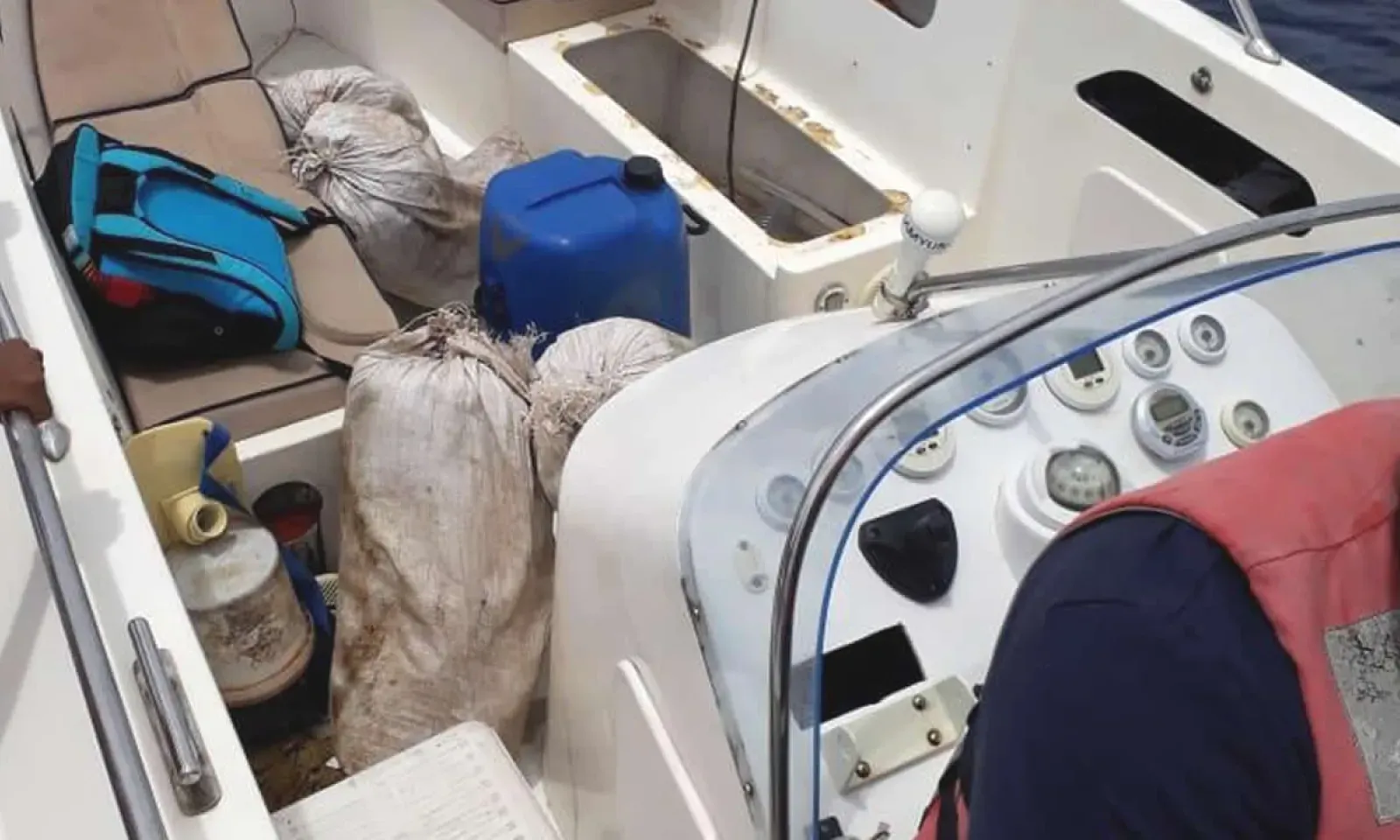 Une des récentes saisies au large du Coin de Mire.