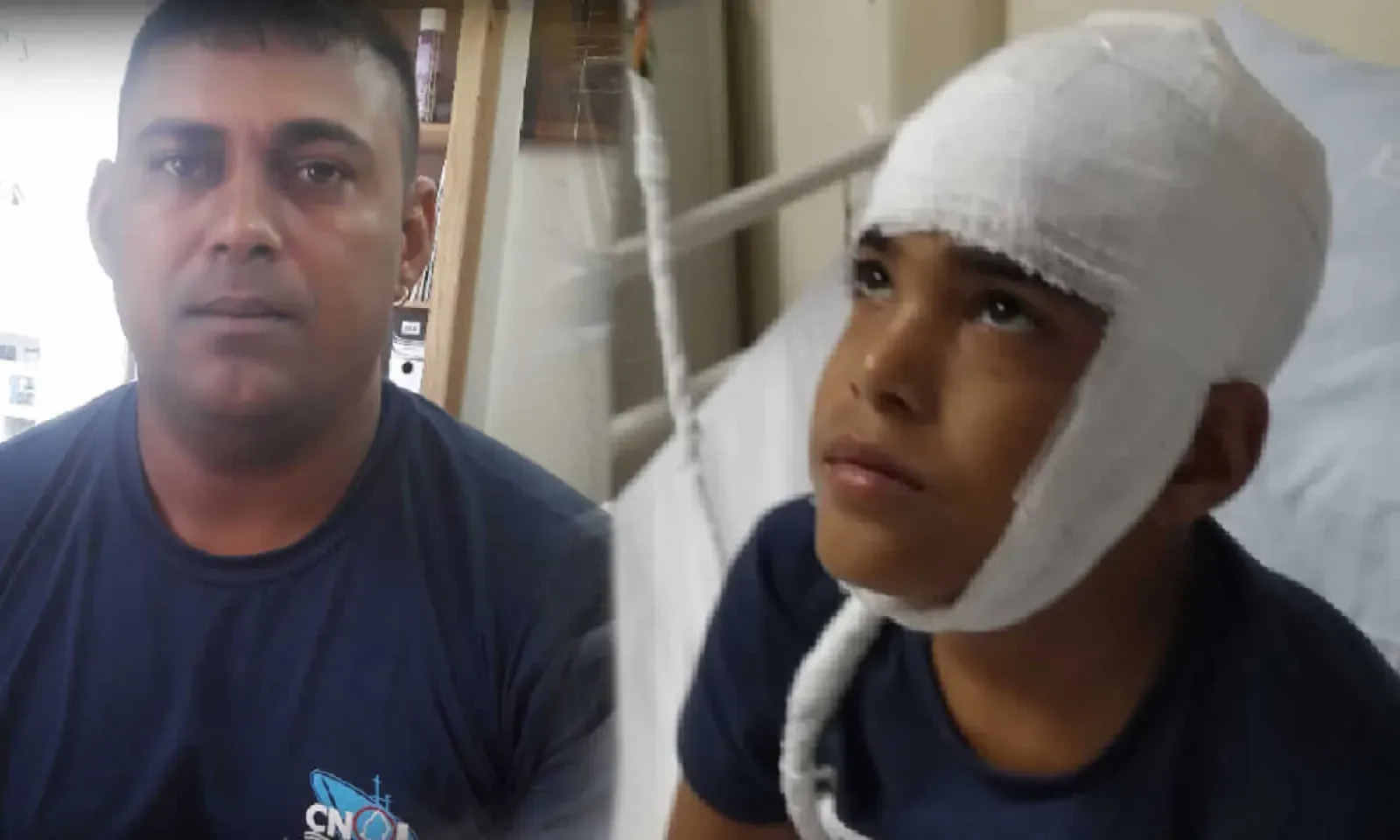 Rajiv Govind et son fils Trishan