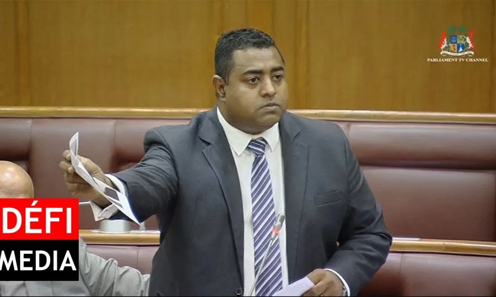 Patrick Armance, député bleu de la circonscription numéro 1.