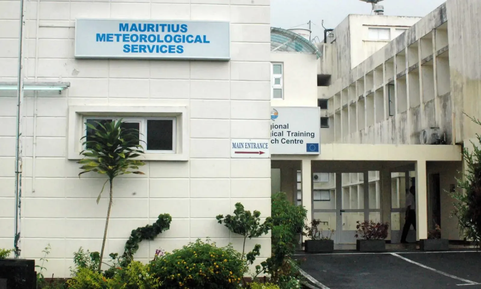 La station météorologique de Vacoas