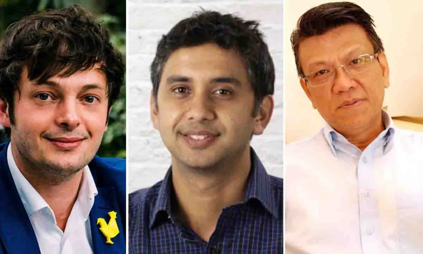  Damien Gromier, le Dr Gopal Ramchurn et Georges Chung