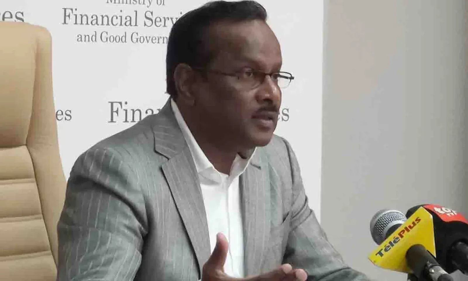 Le ministre Sudhir Sesungkur.