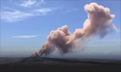 Hawaï : des milliers d'habitants fuient une éruption volcanique