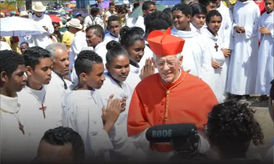 Les temps forts de la première messe du cardinal Piat à Maurice en images 