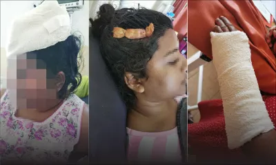 Violence domestique : un père agresse ses deux filles et son épouse avec une pioche