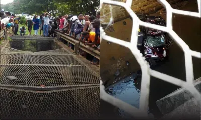 Calebasses: il meurt dans sa voiture qui tombe dans un canal de 9 mètres