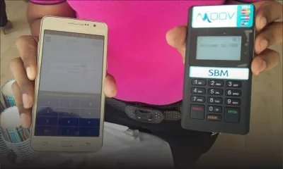 Nouveau service: un lecteur de carte de paiement connecté au smartphone