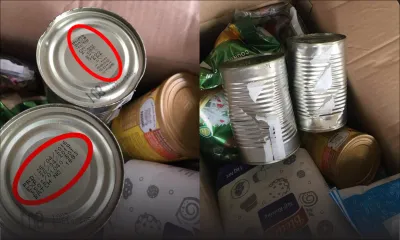 Denrées alimentaires aux familles pauvres : un couple âgé dit avoir reçu des produits périmés