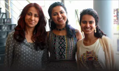 Pushpa la mère de Vidya: «Ma fille est une sacrée bosseuse»