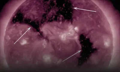 Des scientifiques intrigués par un trou à la surface du soleil