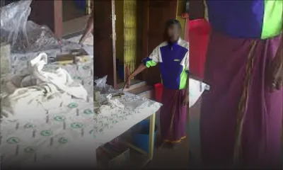 À la recherche d’or et d’argent : deux malfrats attaquent un prêtre dans un temple