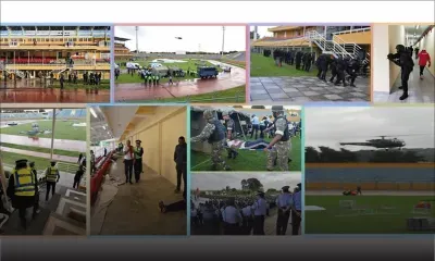 Stade Anjalay : une attaque terroriste simulée en vue des JIOI