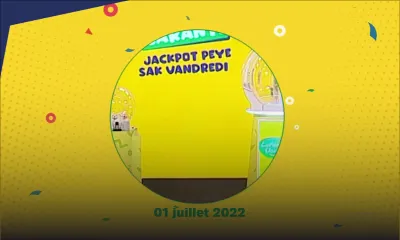 Loterie Vert : tirage de ce vendredi 01 Juillet 2022