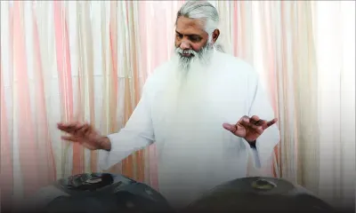 Contemplation au rythme du handpan