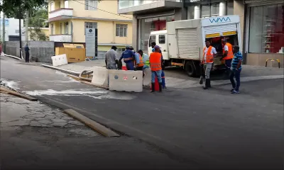 Canalisations abîmées : grogne des habitants et des commerçants