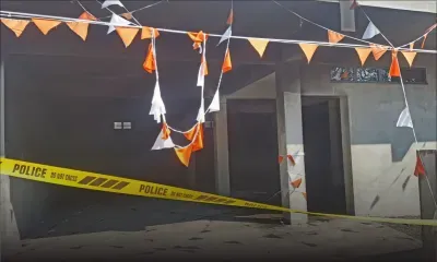 St-Aubin : un bureau de campagne de l’Alliance Morisien prend feu