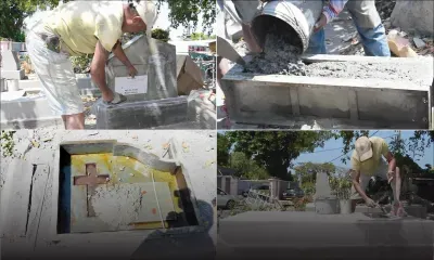 Métier de tombaliste : le cri du cœur de James Gorayah, artiste de la pierre