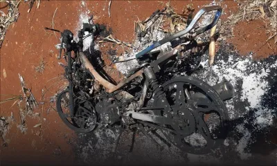 À Morcellement St André : il incendie la moto de son rival dans un champ de canne