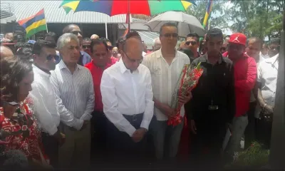 Cérémonie à Pointe-Canon - Affaire Gaiqui : Ramgoolam parle de cover-up