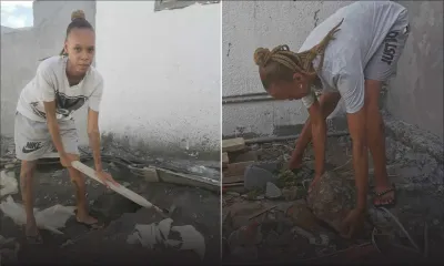 Elle recherche un emploi à tout prix : à 20 ans, elle a aussi œuvré comme aide-maçon pour les besoins de sa fille