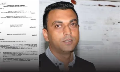 Le bureau du DPP conteste la grâce présidentielle accordée à Chandra Prakash Dip