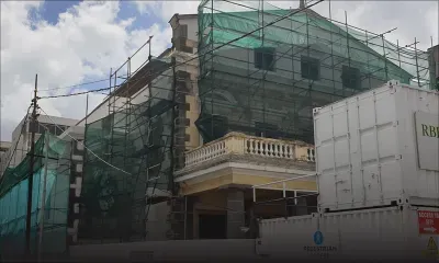 Rénovation du théâtre de Port-Louis : du retard et Rs 1,8 million de dépenses additionnelles