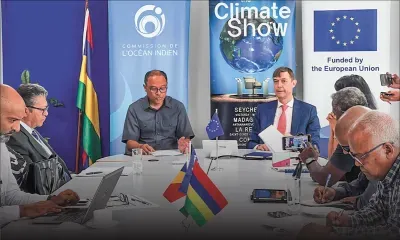 «The Climate Show» débarque à Maurice