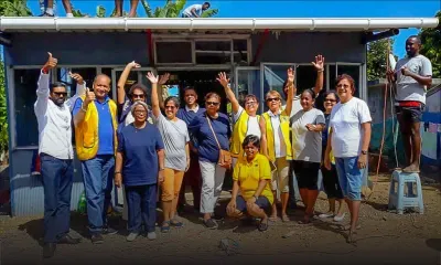 Camp-Diable : des bénévoles refont le toit du club de l’association ZCD