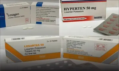 À Singapour : trois médicaments à base de Losartan retirés du marché