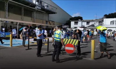 Réouverture des supermarchés : présence accrue des policiers 