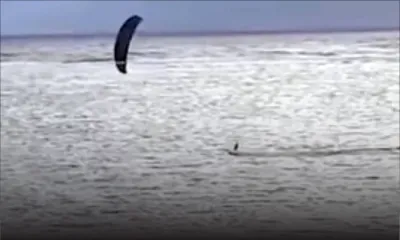 Durant le confinement : plusieurs individus repérés à la plage par l’hélicoptère de la police