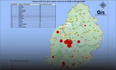 Covid-19 : voici les régions où au moins cinq cas positifs ont été détectés