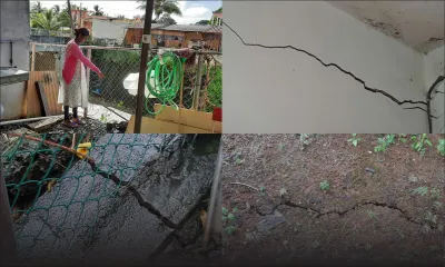 Inondations dans le Sud-Est : des fissures apparaissent sur des maisons à Rivière-des-Créoles