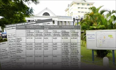 Frais d’études à l’UoM : les nouveaux tarifs en vigueur