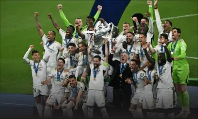 Le Real Madrid remporte une 15e Ligue des champions en battant le Borussia Dortmund en finale (2-0)