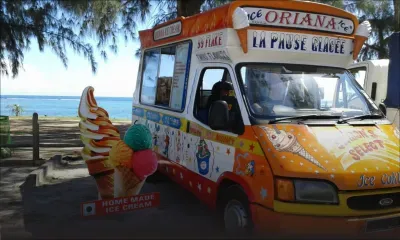 Nouveauté : des camions de glace équipés de panneaux solaires