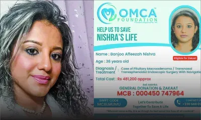 Appel à solidarité : Nishra, la make-up artist au grand cœur, face à une tumeur rare