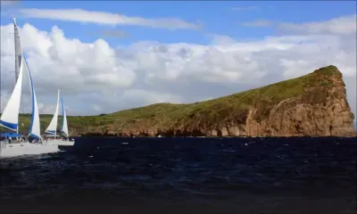 Au large du Coin de Mire : l’explosion d’un moteur fait un grand brûlé et deux blessés