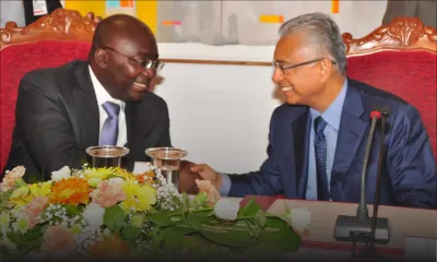 Pravind Jugnauth remercie le gouvernement ghanéen pour son «soutien» sur le dossier Chagos