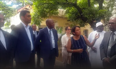 Visite : Abdoulaye Diop à l’Aapravasi Ghat 