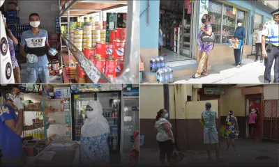 La distanciation sociale observée à Tranquebar et Vallée-Pitot 