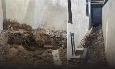 À Grand-Baie : des travaux de la WMA laissés à découvert dans sa cour