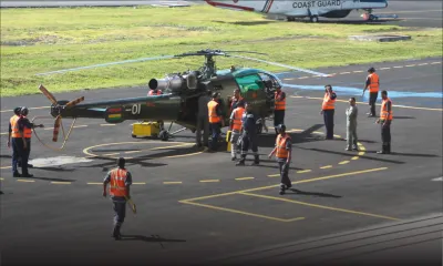 Opérations sur le MV Benita: l’Helicopter Squadron sollicité à 496 reprises