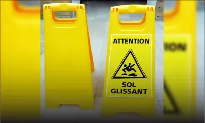 Dans une grande surface : litige autour d’une chute